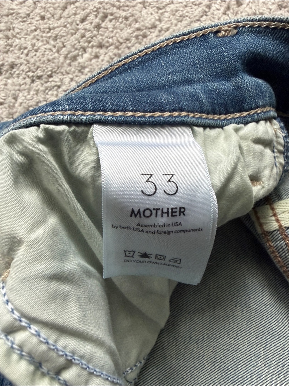 MOTHER The Hustler Ankle Fray - 33 - Picture 4 of 5
